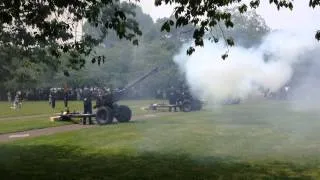 105mm Howitzers (very loud!)