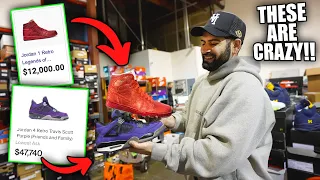 INSANE 10 MILLION DOLLAR SNEAKER WAREHOUSE!! *RARE TRAVIS SCOTT SAMPLES and MORE*