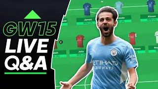 FPL GW15: DEADLINE STREAM - RANK 2! | Fantasy Premier League Tips | Gameweek 15 | 2021/22