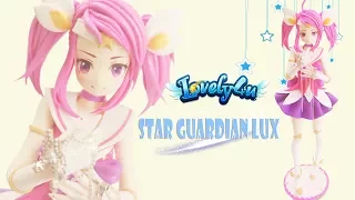 53】Star guardian Lux【Clay Tutorial/ Anime Figure/ DIY/Lovely4u】