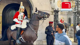 Horse Guards Shutdown Because of Thousands of Chanting Crowds