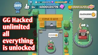 All Max Level Crazy Dino Park! All Leves No Limit Coins All Unlocked