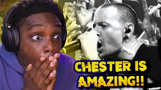 RAP FAN SHOCKED BY Chester Bennington Singing “Crawling” Live  (REACTION!)