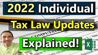 New Tax Laws for 2022 Explained! (Plus 2021 Tax filing Tips) Tax Reform 2022 Federal Income Taxes