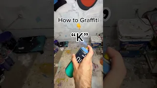 How to easy graffiti letter “K” #graffiti