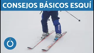 CLASE BÁSICA DE ESQUÍ - Posición Base ⛷