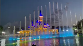 Uzbekistan Tashkent- Magic City  Dancing fountains part 1