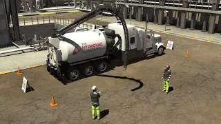 Hydrovac Truck