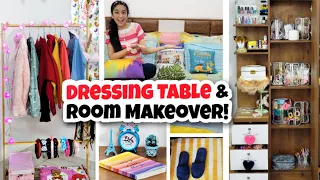 Dressing Table & Room Makeover!🎀✨️🤩 *Room Tour!*💕| Riya's Amazing World