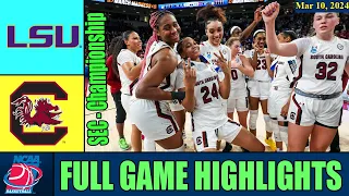 #8 LSU vs #1 South Carolina Women's Basketball | SEC Women's Basketball Championship  Mar 10,2024