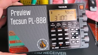 Tecsun PL-880 Preview - Обзор из коробки