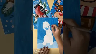 Как нарисовать снеговика Олафа (Холодное Сердце) ❄️ | How to Draw Olaf (Frozen)