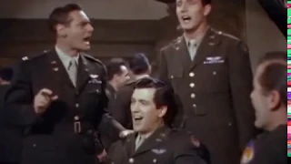 El debut de Rock Hudson en "Fighter Squadron" (1948) (first appearance)