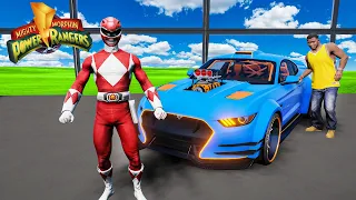 Stealing Cars from Power Rangers in GTA 5