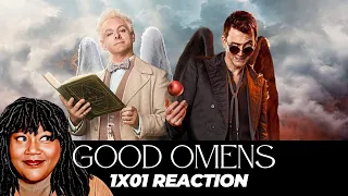 Good Omens 1x01 'In The Beginning" Reaction