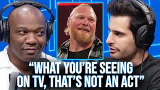 Shelton Benjamin On Training Brock Lesnar