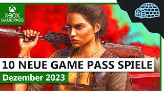 10 NEUE XBOX GAME PASS SPIELE | Dezember 2023