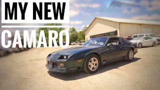 Third Gen Camaro Project | Buying my 92 Camaro | Episode 1