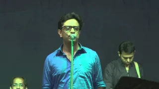Rupankar Bagchi performing @ Deepanwita Cultural Association, Dwarka, New Delhi on Ashtami 2014