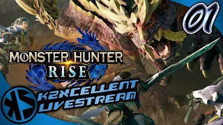Adventures with Khezu | Monster Hunter Rise | KZXcellent Livestream