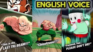 GLOBAL! LR TIEN ENGLISH ACTIVE SKILL & SUPER ATTACKS! Dragon Ball Z Dokkan Battle