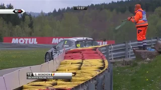 TCR International Series 2017. Qualifying Circuit de Spa-Francorchamps. Guillaume Mondron Crash