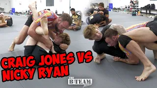 Craig Jones Manhandles Little Brother Nicky Ryan | B-Team Training