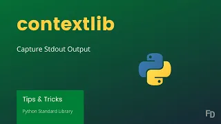 How to Capture What Is Written to stdout in Python