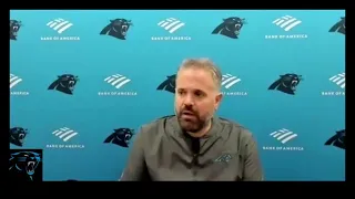Matt Rhule takes questions after Panthers lose to Buccaneers