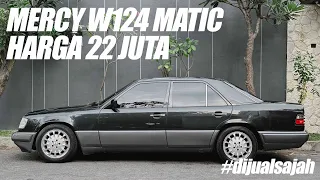 MERCY BOXER MATIC CUMA 22 JUTA | JELEK ATAU BAGUS? | W124 300E AUTOMATIC TRANSMISSION #dijualsajah