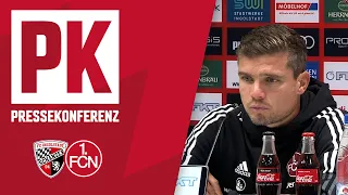 Die PK mit Roberto Pätzold & Robert Klauß | FC Ingolstadt 04 - 1. FC Nürnberg 0:0