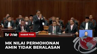 3 Hakim MK Dissenting Opinion Putusan Sengketa Pilpres 2024 | Kabar Pagi tvOne