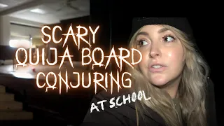 SCARY Ouija Board Session At Haunted School | Ghost Club Paranormal |