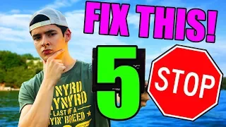 Top 5 WORST Beginner Bass Fishing Mistakes! (BEWARE OF THESE!)