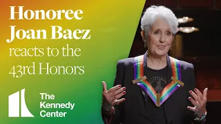 Joan Baez Reacts to the 43rd Kennedy Center Honors
