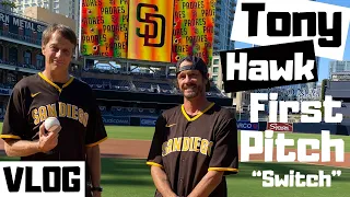 “Tony Hawk First Pitch” VLOG #24