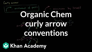 Curly arrow conventions in organic chemistry