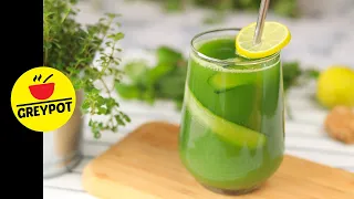 Cucumber Mint Juice | Refreshing Cucumber Mint Lime Juice | Weightloss Recipe