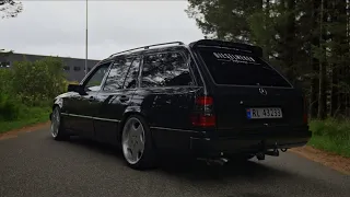 Mercedes W124 OM606 | Black Powder Soul