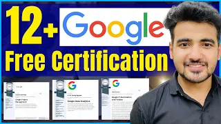 12 Google Free Certification Courses | Tech & Non-Tech Courses | Professional Certificate by Google