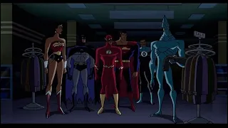 Liga da justiça - Batman revela sua identidade