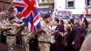 Troops homecoming Parade Belfast 2008