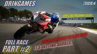 RIDE 4 SPECIAL TROPHY 1000 DUCATI PANIGALE V4 R RM 2019 || PART #2