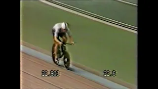 1988 Seoul Olympic Track Cycling   Kilo