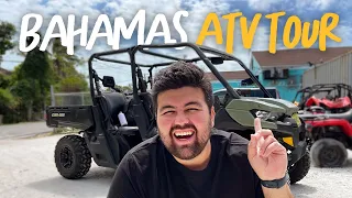 Exciting ATV TOUR of Nassau, Bahamas (+ swimming with the pigs!)