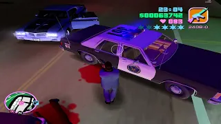 GTA Vice City Six Star Police Escape By Hum Pak Gamerz