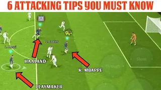 6 Attacking Tips you Must know in eFootball 2024 Mobile