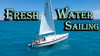 Sailing in a FRESH WATER Paradise