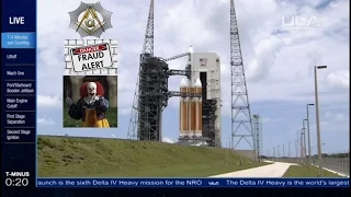 Launch of Worlds Largest Rocket Delta IV Heavy with NROL 37  "FAKE"