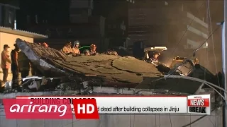 Two construction workers found dead after building collapses in Jinju